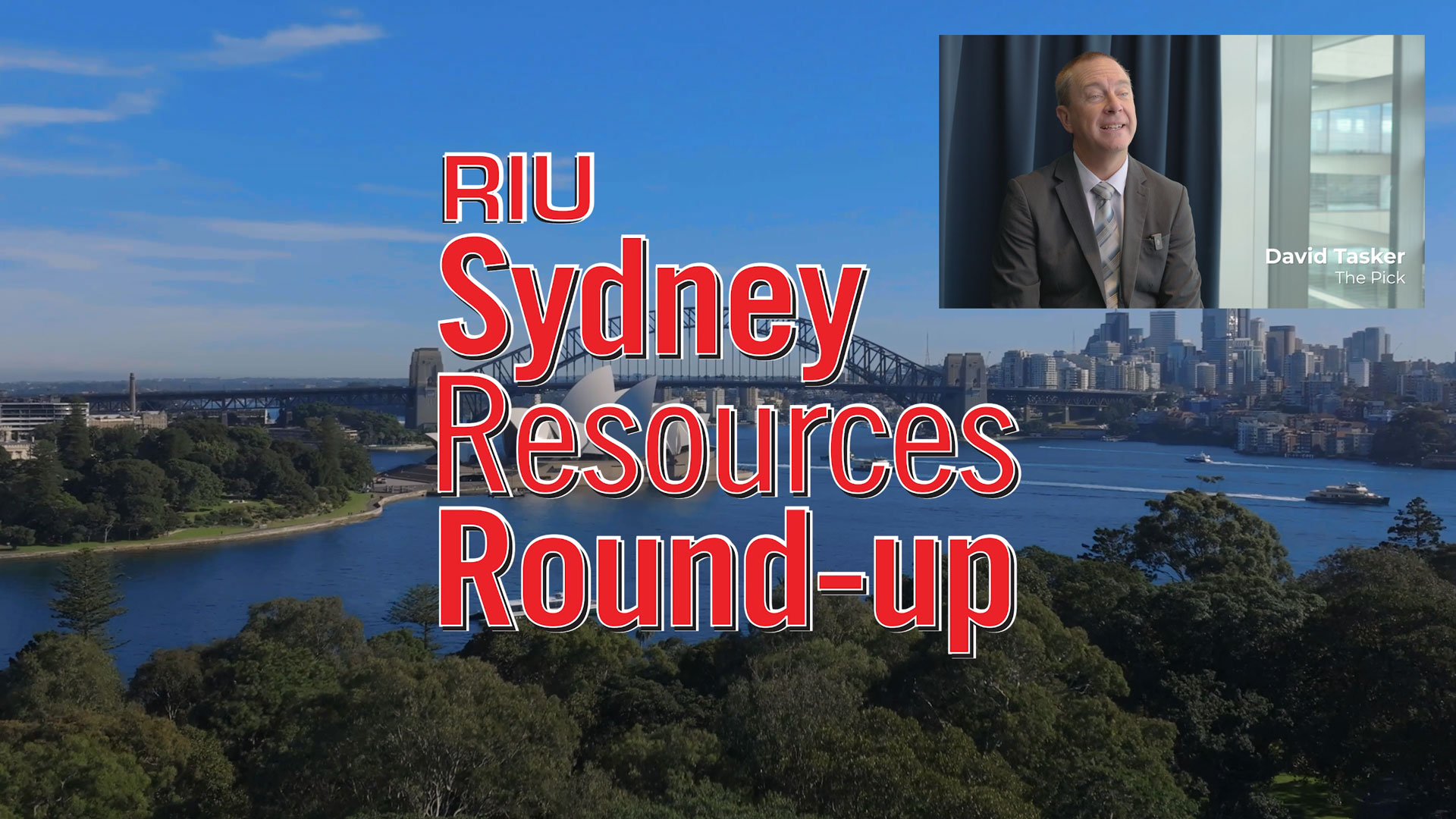 Clive Donner Interviewed by David Tasker from The Pick at RIU Sydney 2026